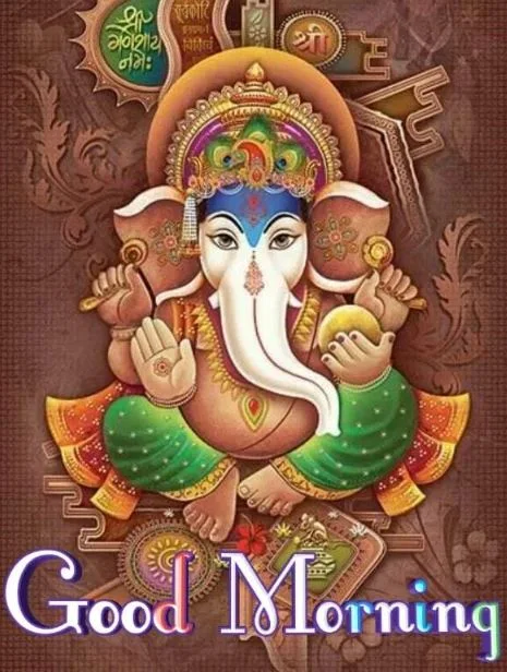 good morning bal ganesh images