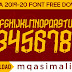 Free Football Font_AS Roma Font 2019-20 TTF Font Free Download by M Qasim Ali