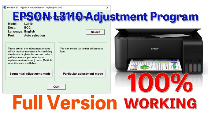 Epson L3110 Printer Resetter Download 