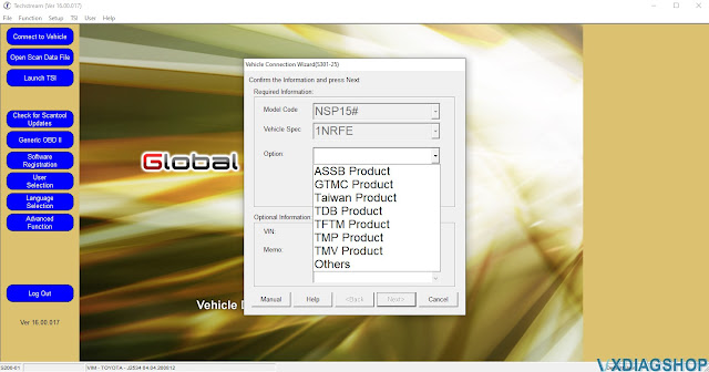 vxdiag-toyota-techstream-yaris-2016-1