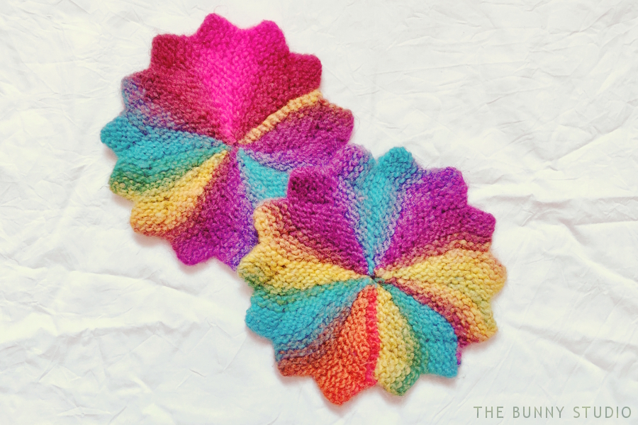 The Bunny Studio What to Do with Itchy Wool Yarn (Hint Make Potholders!)