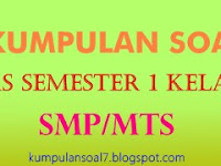 Soal dan Kunci UAS Bahasa Indonesia Semester 1 (Ganjil) Kelas 9 (IX) SMP/MTs