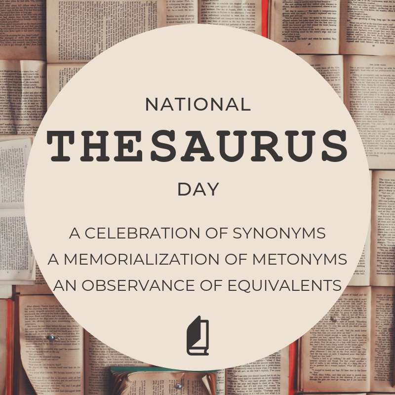 National Thesaurus Day Wishes Images Whatsapp Images