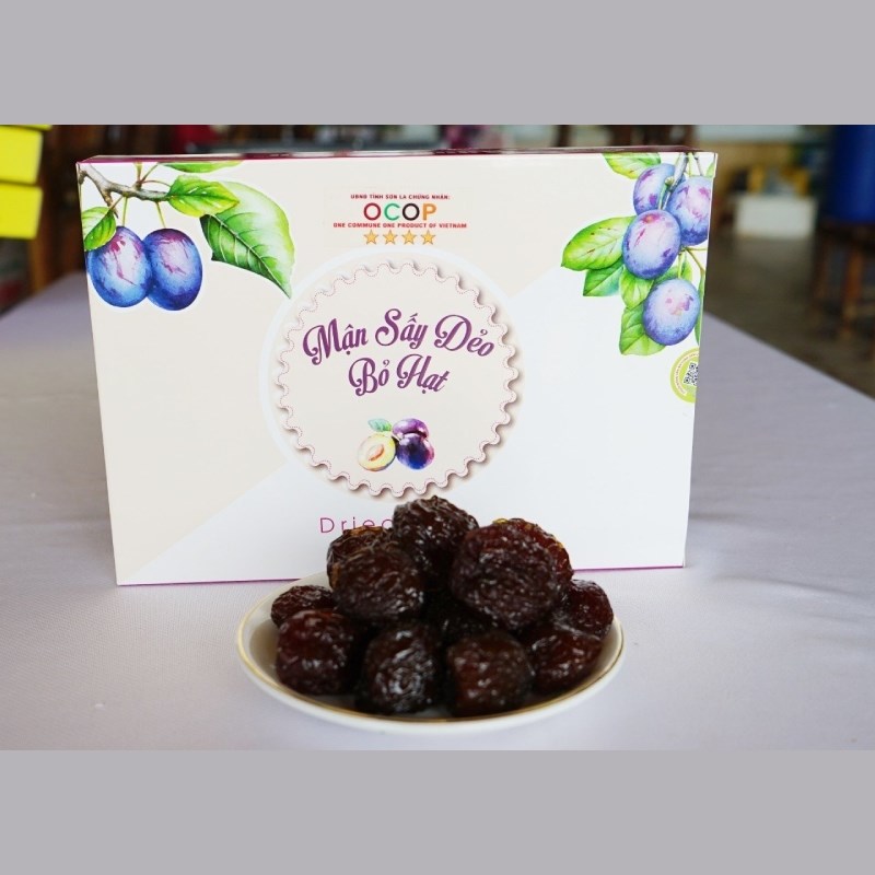 OCOP Mận tách hạt sấy dẻo mật ong 250g