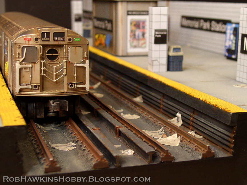 o scale subway trains