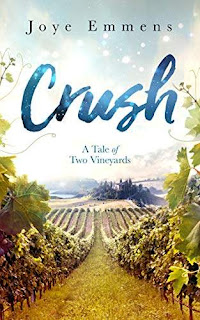 Crush: A Tale of Two Vineyards - an enchanting contemporary romance book promotion service Joye Emmens