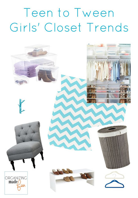 Teen and Tween Girls' Closet Trends :: OrganizingMadeFun.com