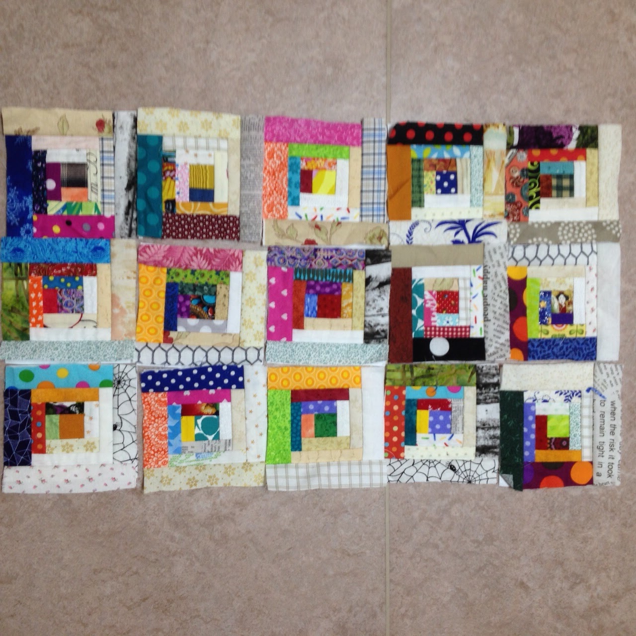 Quilting with Calicos: Itty Bitty Blocks