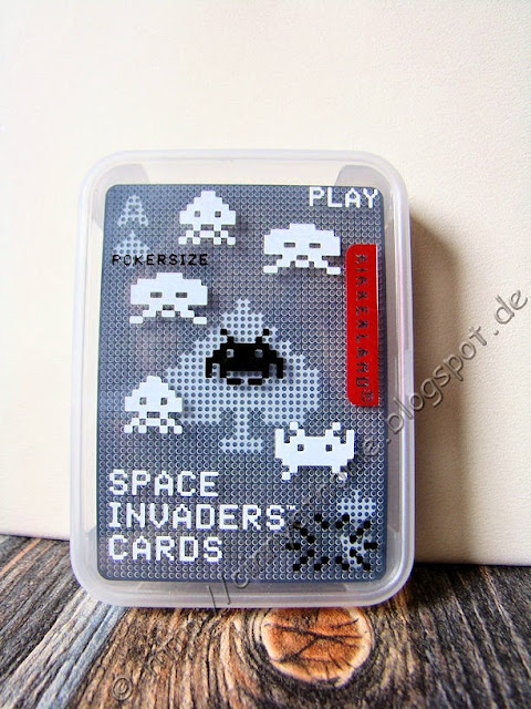 Wasserfestes Kartenspiel Space Invaders