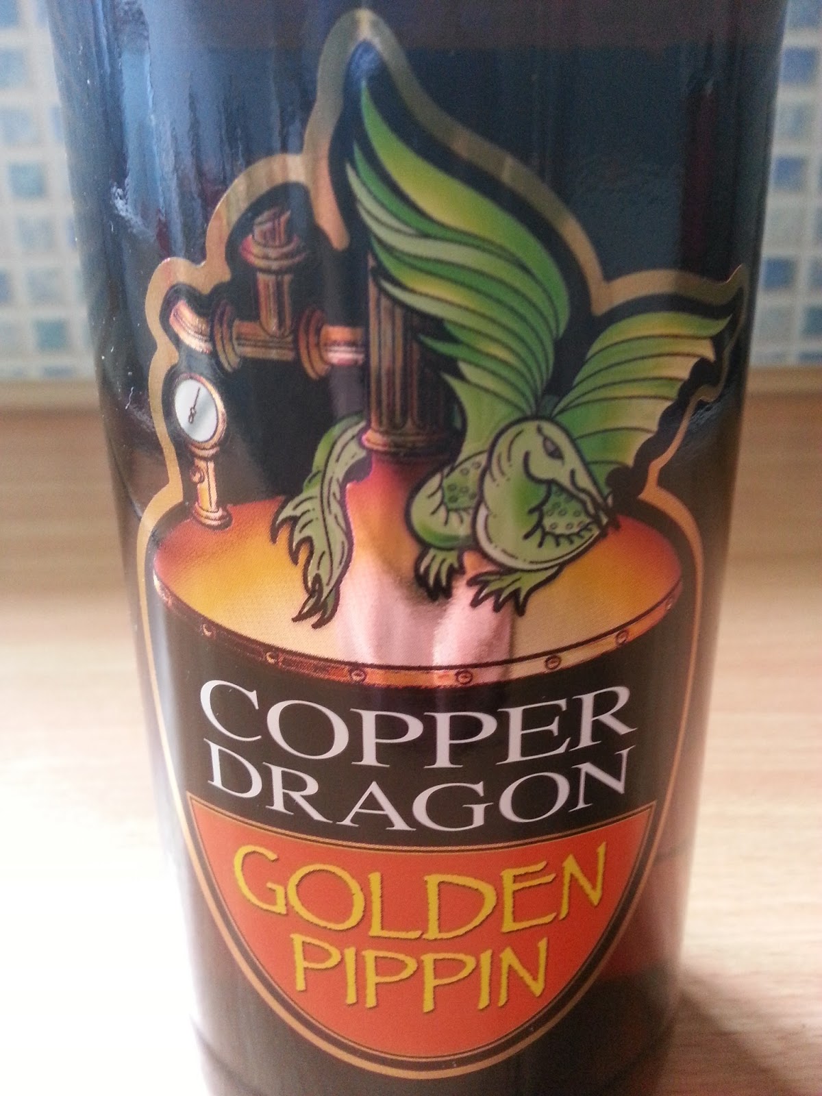 The Final Proof Beer Bread with Copper Dragon's Golden Pippin