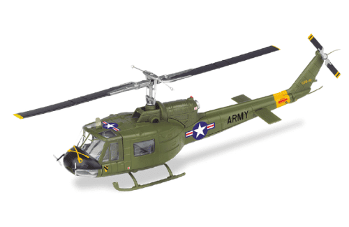 BELL UH-1 IROQUOIS USA 1/72, colección helicópteros de combate