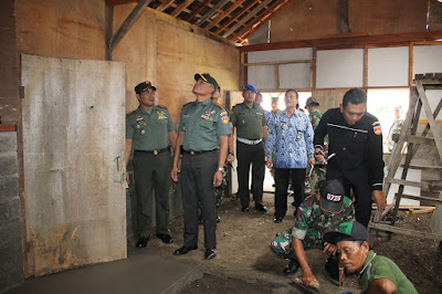 GARAP JALAN DI PLUPUH TNI KODIM SRAGEN TIDAK MINTA BAYARAN