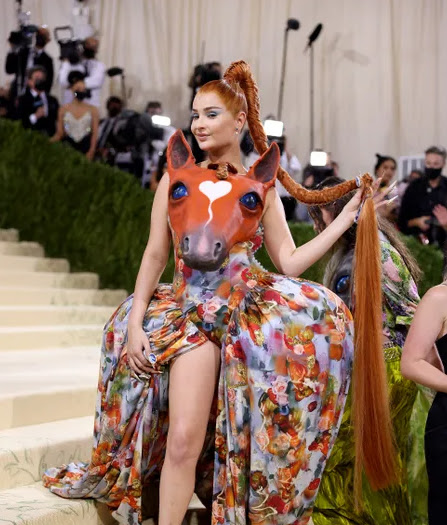 Check out the outfits of celebrities as they stormed the Met Gala 2021