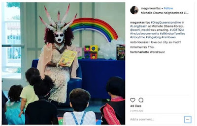 Bichon, la bande dessinée qui prépare les enfants à l’homosexualité et à la théorie du genre - Page 2 Drag-queen-mich-obama