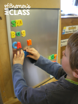 Lots of great CVC activities for Kindergarten- perfect for whole group or literacy centers!