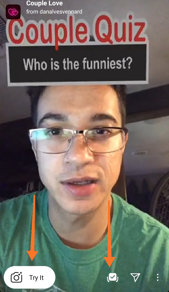 Couple quiz instagram filter How to get Couple quiz Filter on Instagram MANGGO NEWS