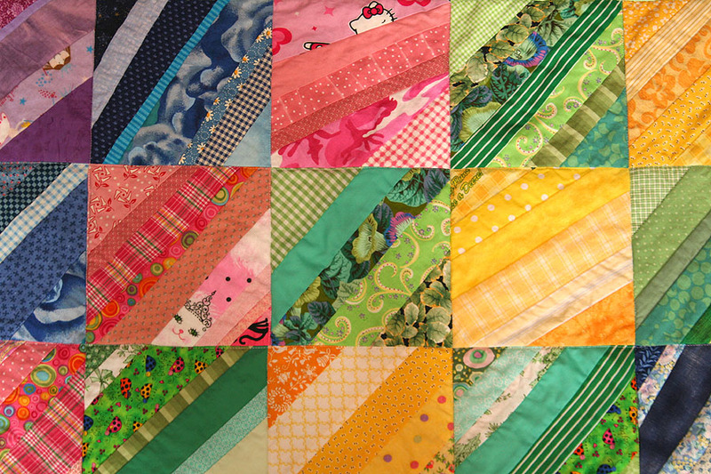 Foundation Pieced Strip Quilt / Tutorial DIY Tutorial Ideas!