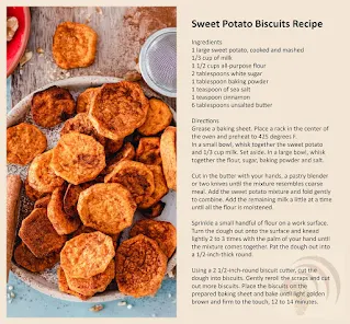 Sweet Potato Biscuits Recipe