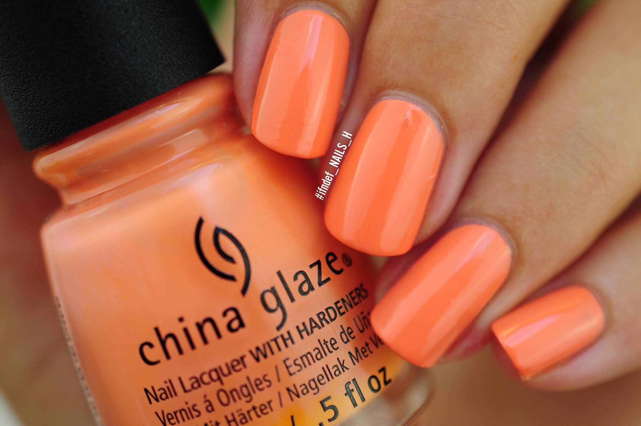 China Glaze Peachy Keen Swatch