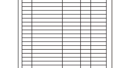 Contoh Template Nota Kosong Gratis Tips Mendesain