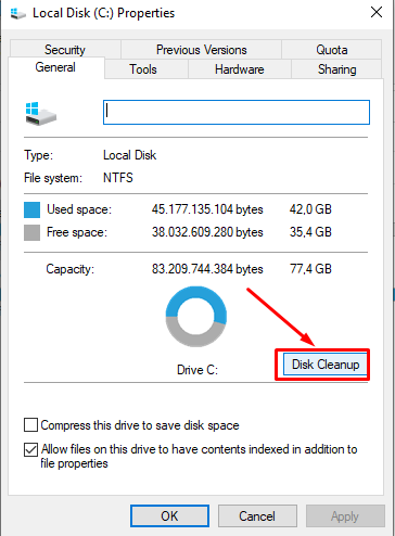 Disk Cleanup dọn rác, tăng tốc độ máy tính Windows  đơn giản
