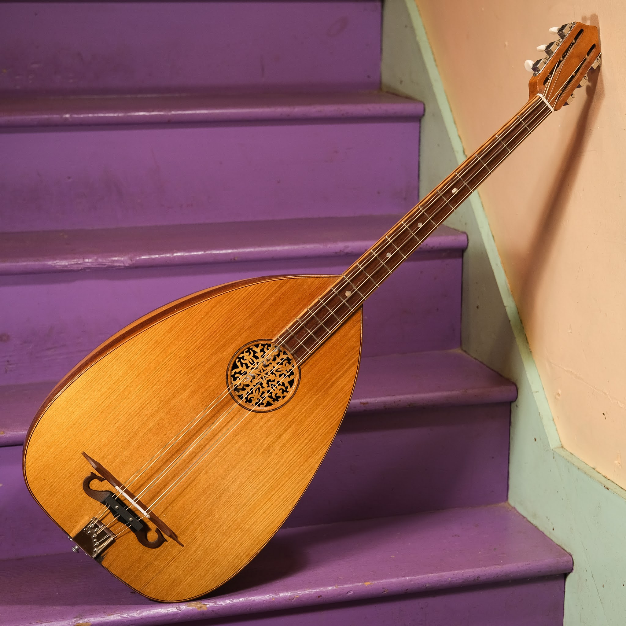 1990s Cretan Laouto/Baritone Bouzouki Conversion