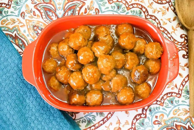 Slow Cooker Mushroom Meatballs