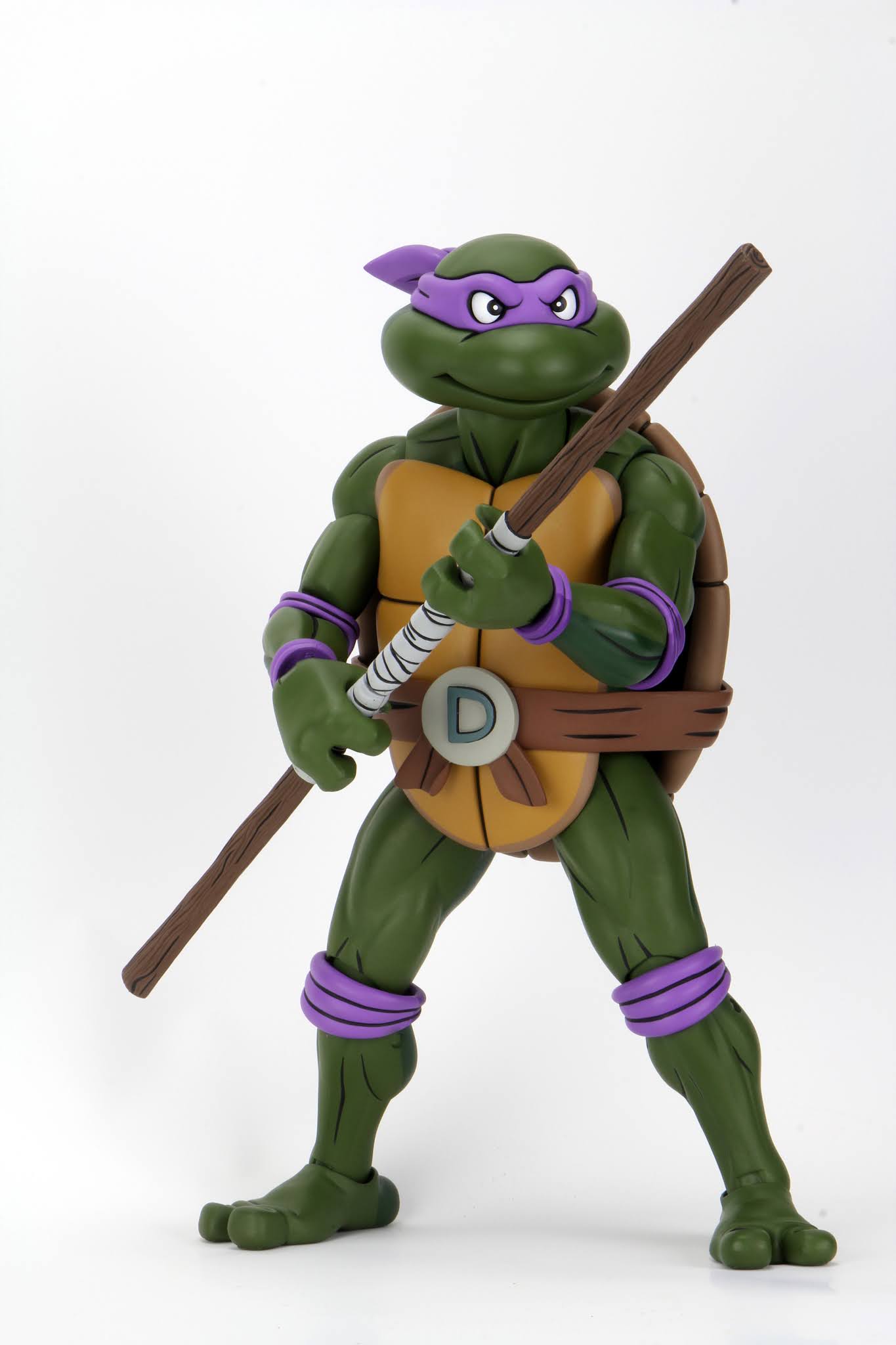 NickALive! NECA Announces Giant Size Donatello Figure Inspired by 1987