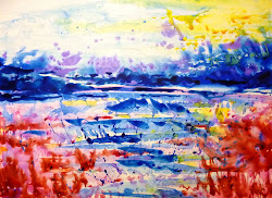 yupo paper painting few tips watercolors landscape tricks