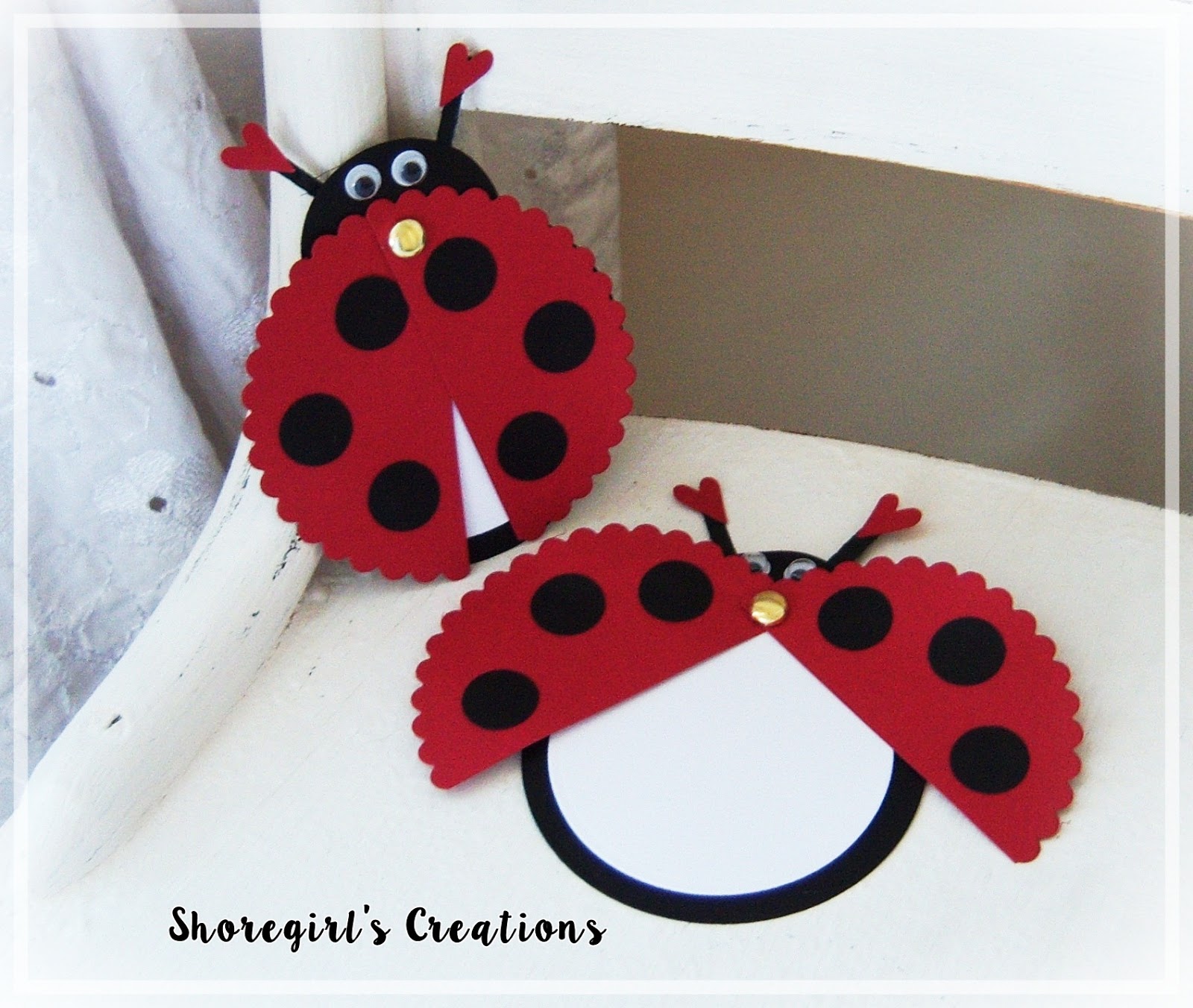 Shoregirl's Creations Ladybug Cards