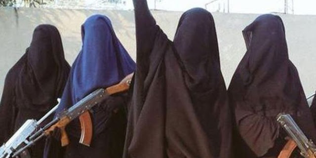 `Sangar` Sel ISIS Beranggotakan hanya 10 Perempuan Tapi Siap Bertempur `Sangar` Sel ISIS Beranggotakan hanya 10 Perempuan Tapi Siap Bertempur