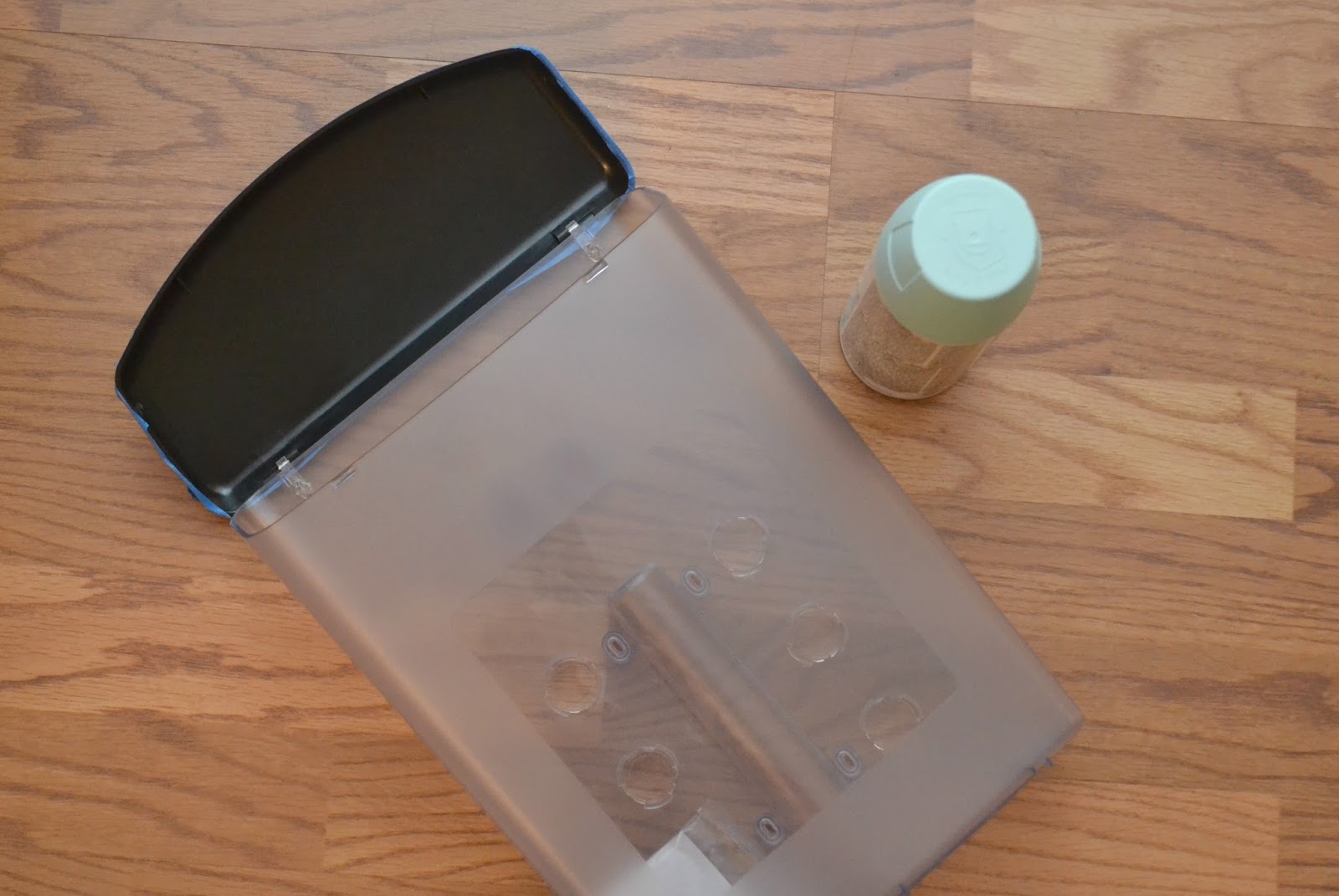 WallMounted Laundry Room Lint Bin Building Our Story