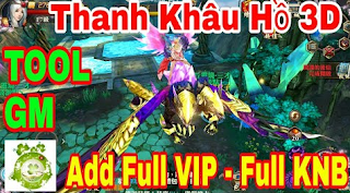 Tải game lậu mobile Trung Quốc Việt hóa Truyền Thuyết Thanh Khâu Hồ Free Tool GM Vô Hạn KNB + MAX VIP