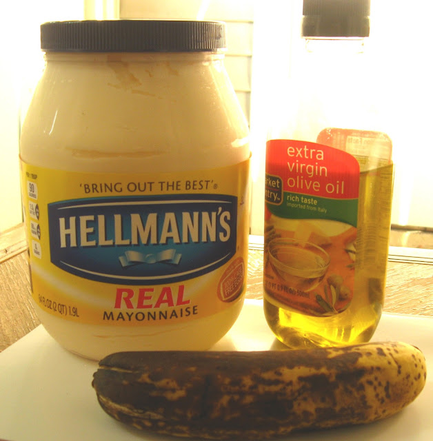 DIY – Mayonnaise Banana Hair Pack