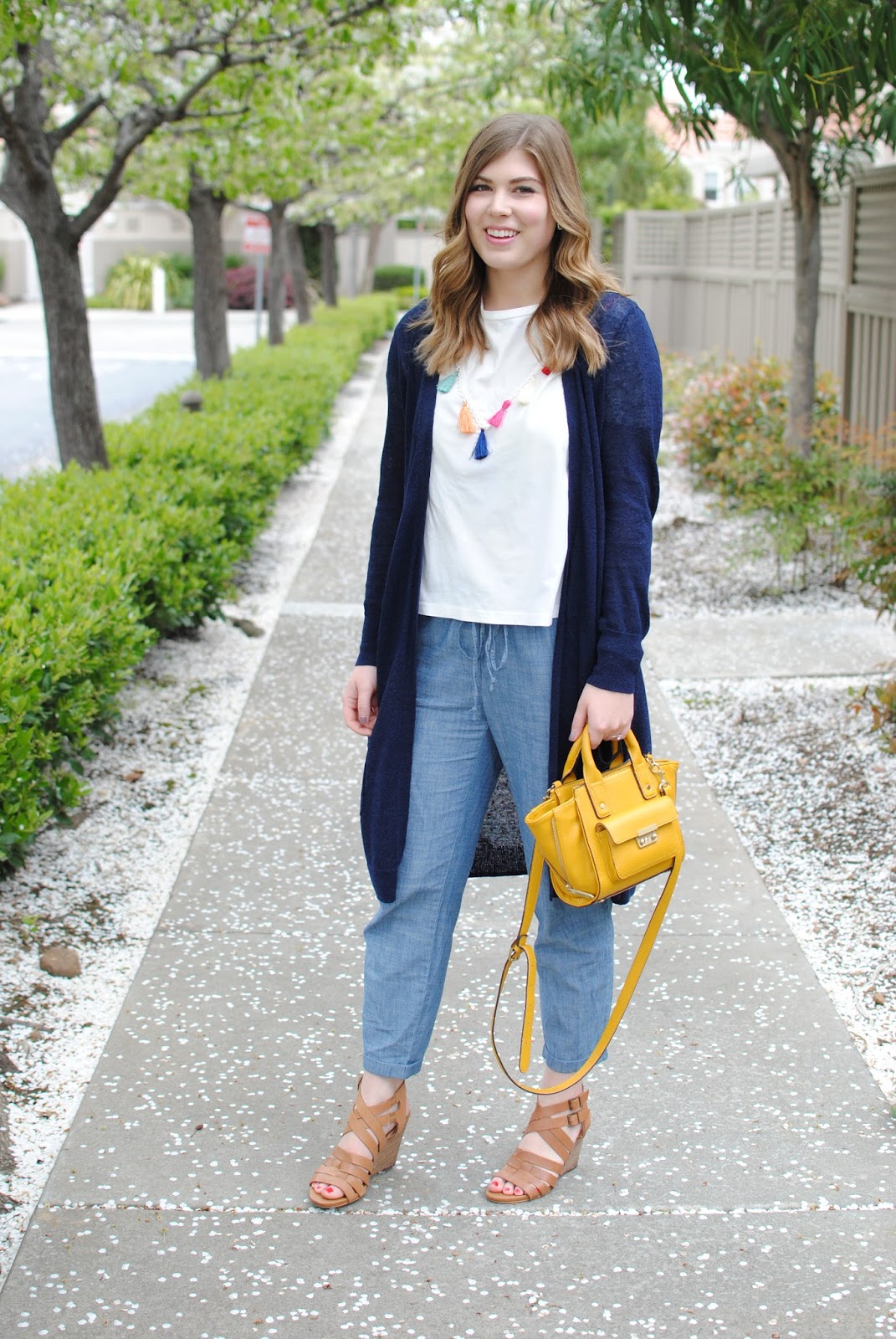 Chambray Joggers Catherine Day Dreams