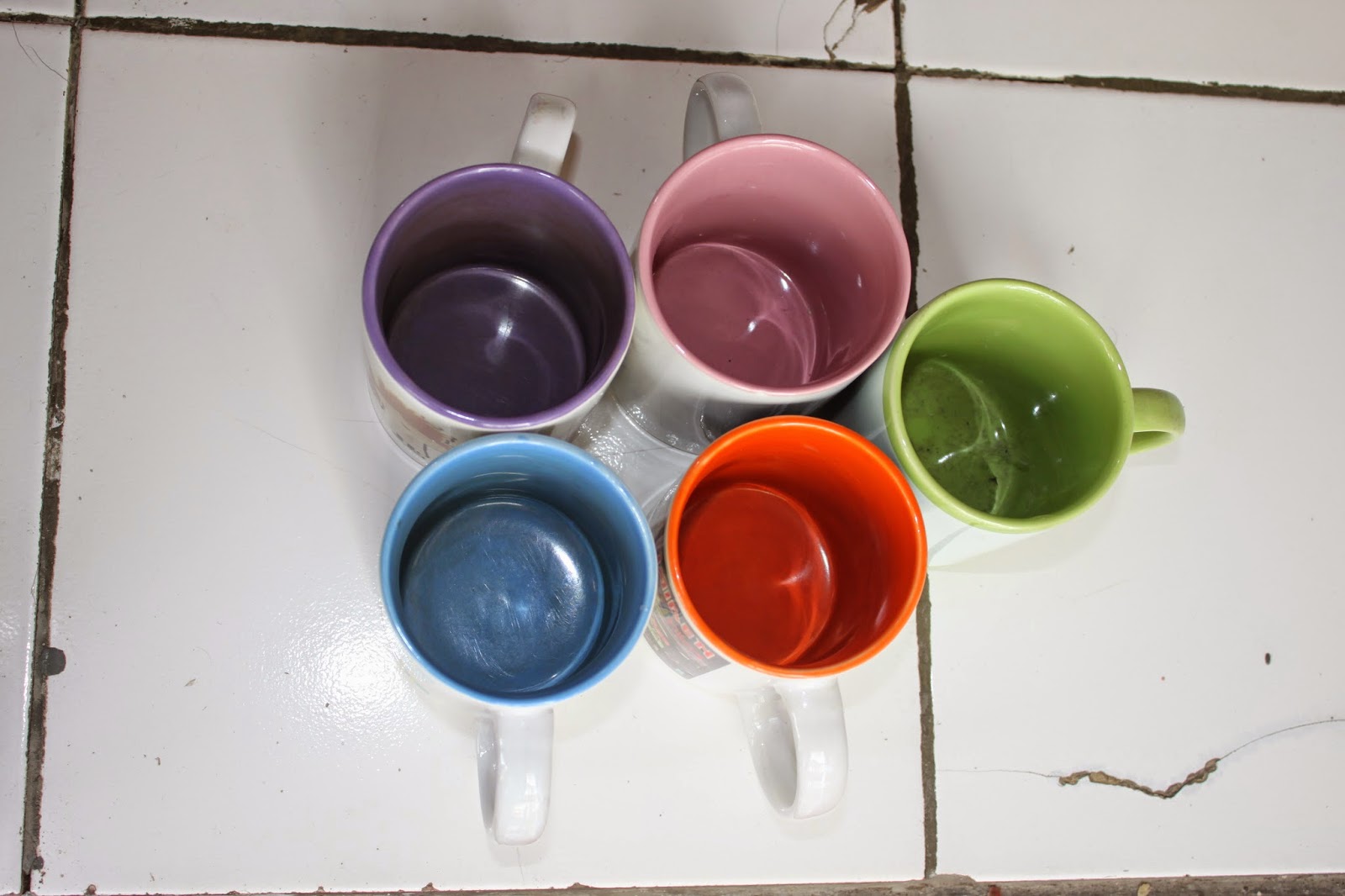 Mug Dalam Warna - Jual Mug murah Bandung