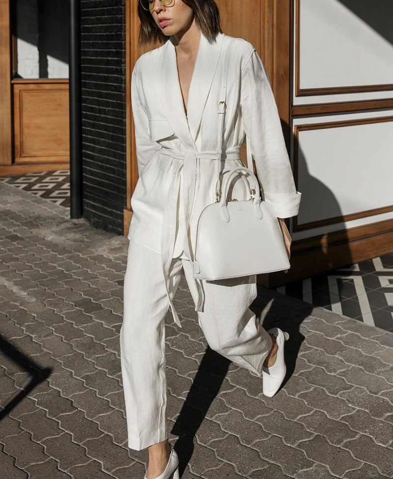 Autumn Style: Silk and Slips & October Whites