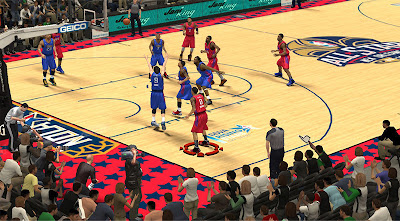 NBA 2K13 2014 All-Star Game Court Mod