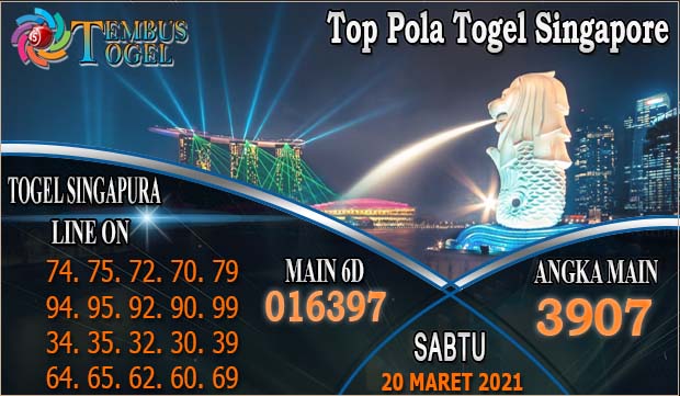 Top Pola Togel Singapore Sabtu Tanggal 20 Maret 2021