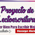 Proyecto de lectoescritura leer bien para escribir mejor