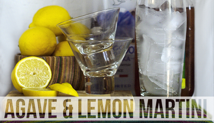 Agave and Lemon Martini (Lemon Drop Martini) Agave and Lemon Martini (Lemon Drop Martini)