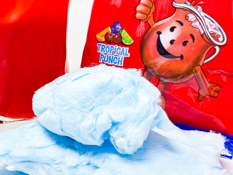 Tales of the Flowers KoolAid Tropical Punch Cotton Candy