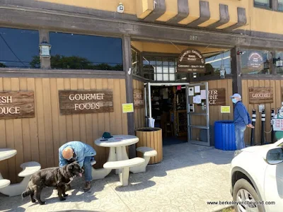 exterior of Arcangeli Grocery Co. in Pescadero, California