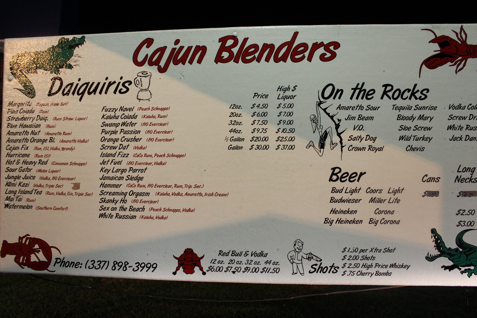 Drink More Swamp Water Abbeville Daiquiri RoundUp