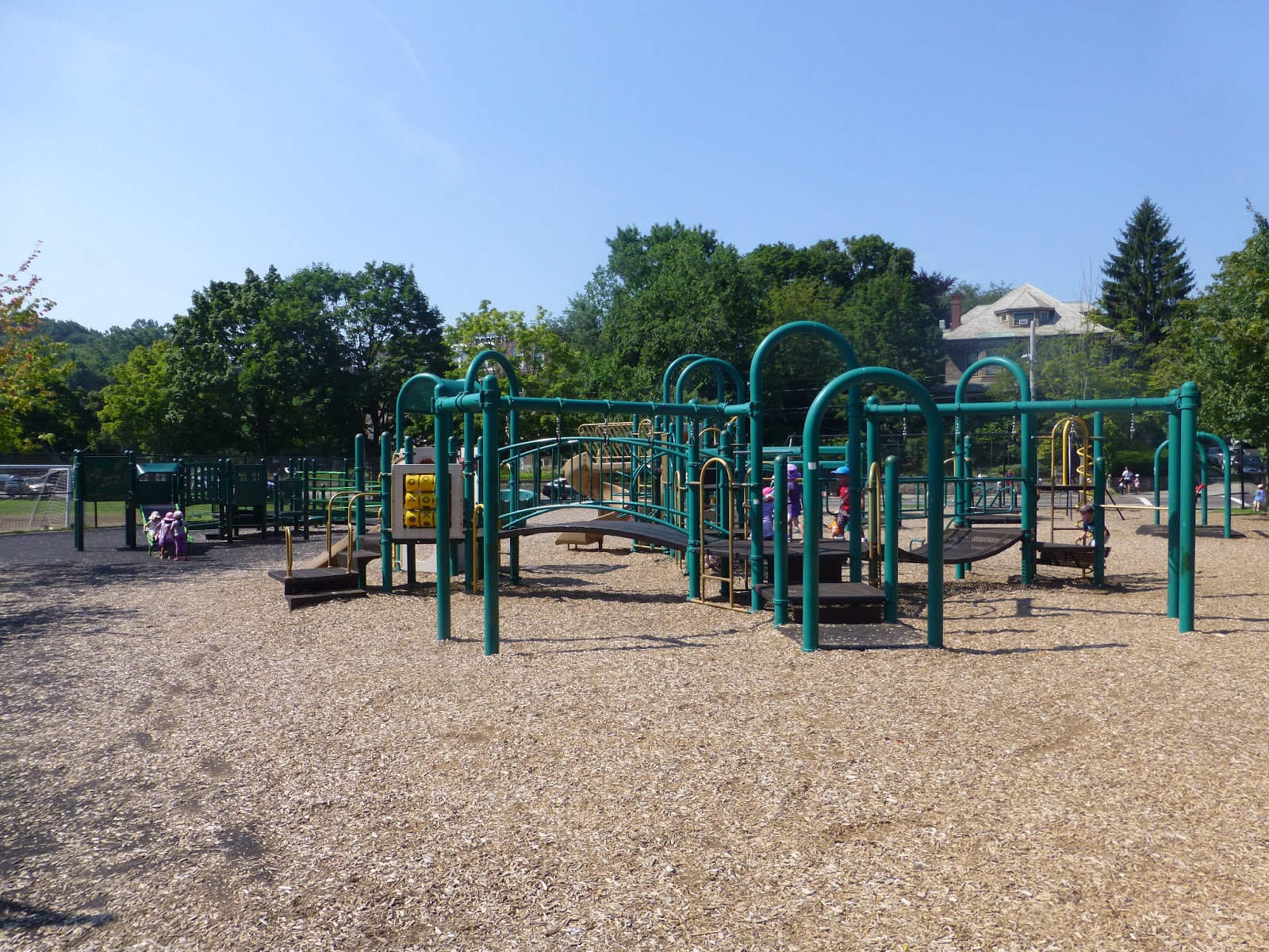 Visiting Brookline Playgrounds: Driscoll School Playground