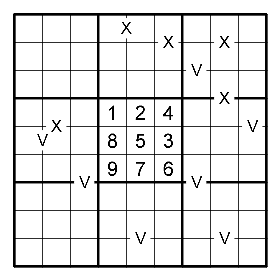 PUZZLE NO. 162 XV Sudoku