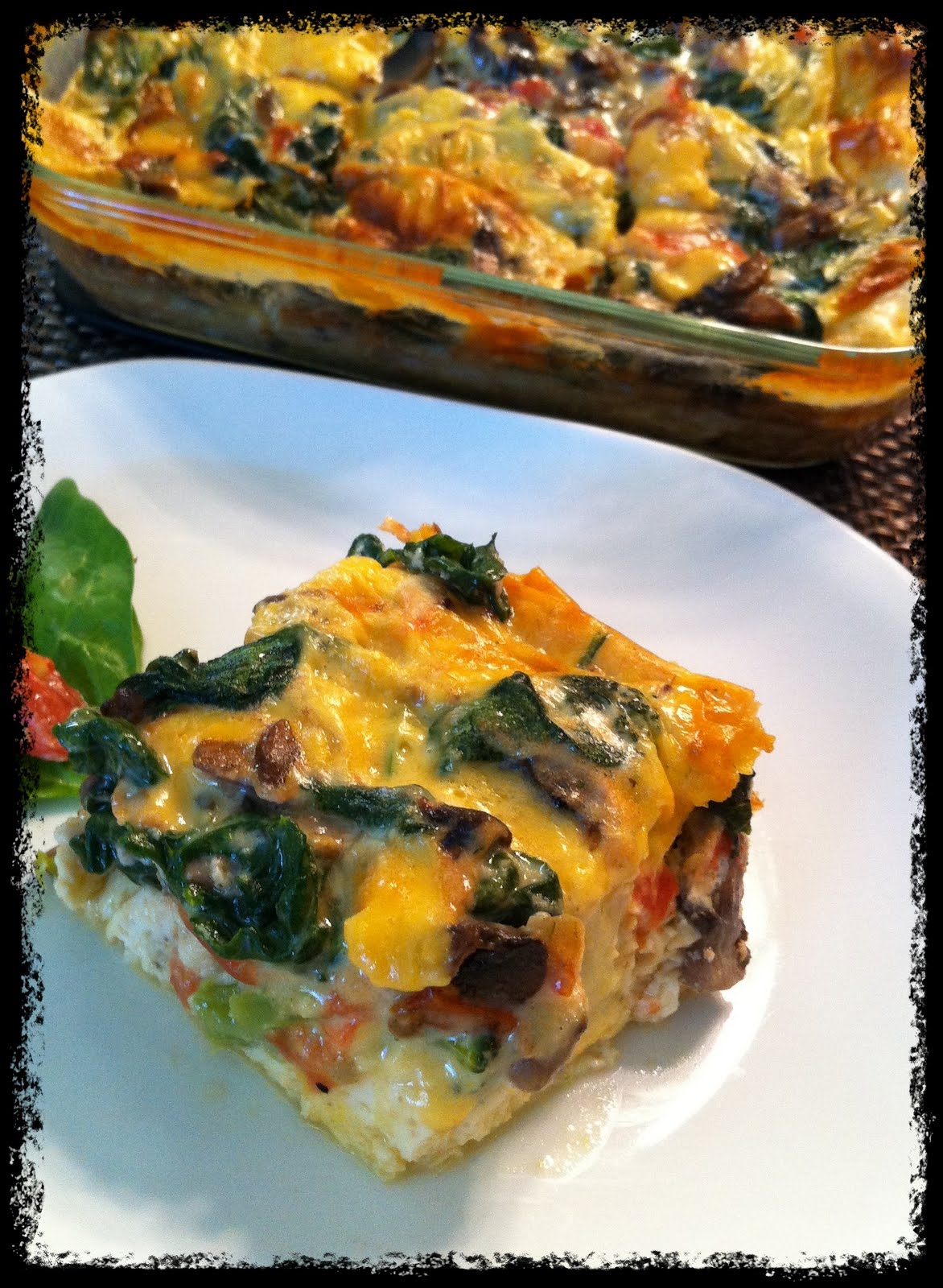 Scrumptious Recreations: Loaded Vegetable Egg White Frittata