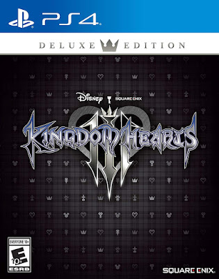 Kingdom Hearts 3 Game Cover Ps4 Deluxe Edition