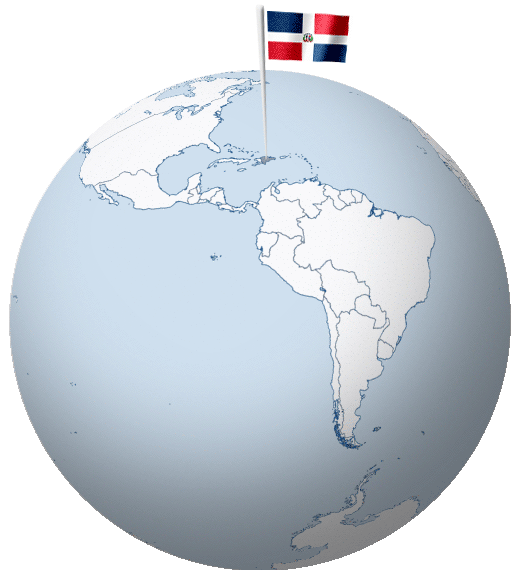 Flag of the Dominican Republic (GIF) All Waving Flags