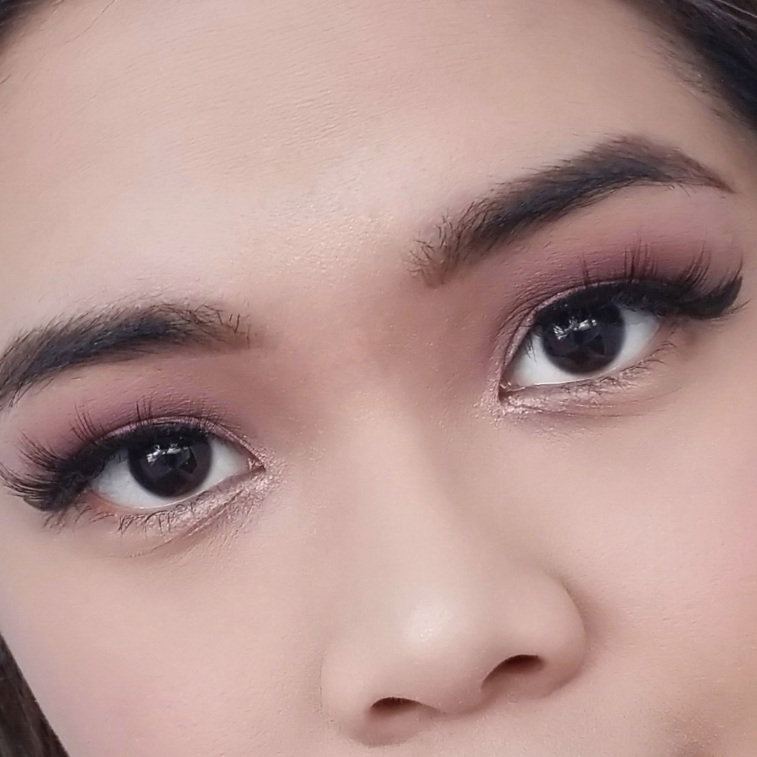 Purple Everyday Mauve Eyeshadow Look